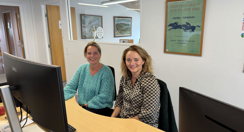 Poula Michelsen Og Solby Christiansdóttir